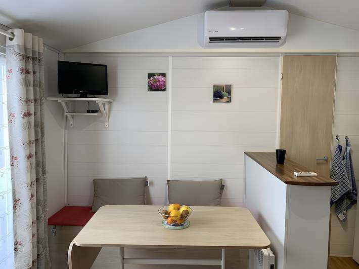 Casa mobile 'Location' con piscina in comune, Wi-Fi e aria condizionata in La Côte Vermeille, Argelès-sur-Mer