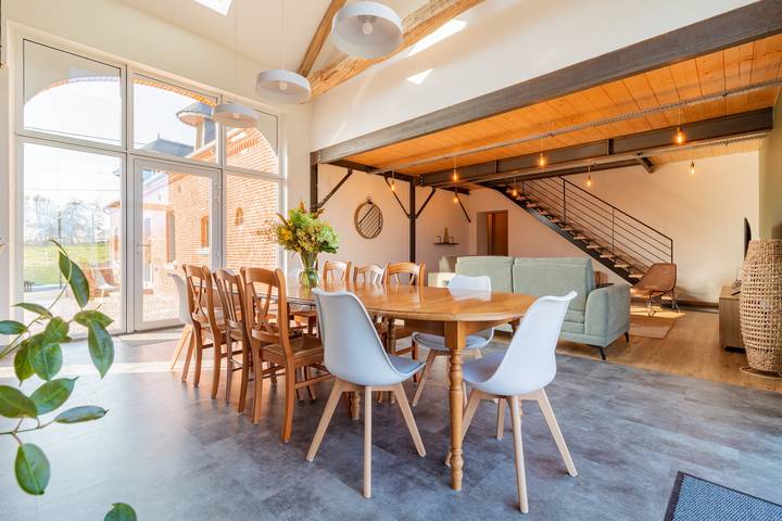 Maison de vacances pour 11 personnes, avec Terrasse et Jardin dans l' Aisne