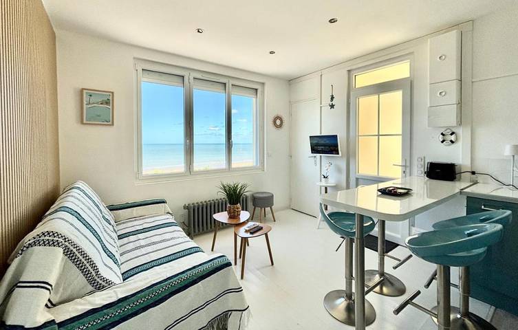 Gîte pour 4 personnes, avec Vue dans Plage de Villers sur Mer