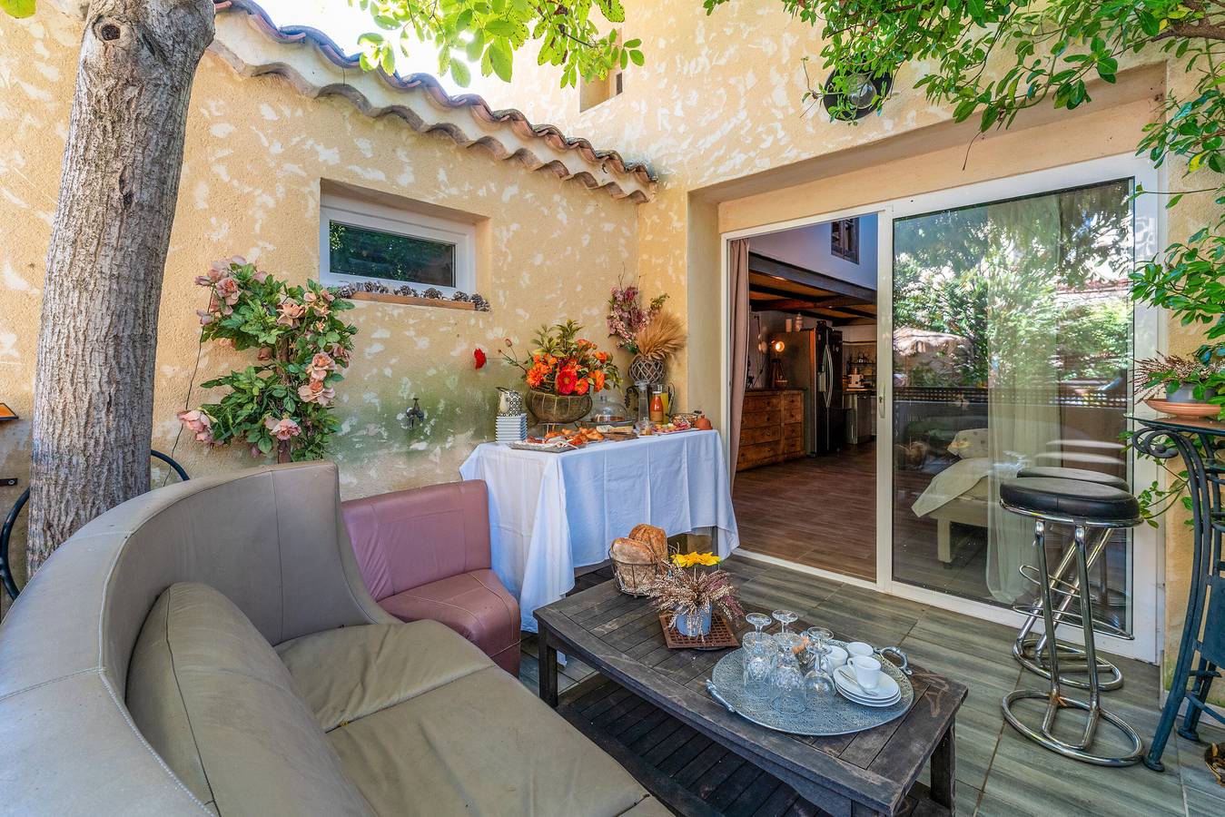 Apartamento 'Gîte Marie - Monteux' con piscina privada, Wi-Fi y aire acondicionado in Monteux, Vaucluse