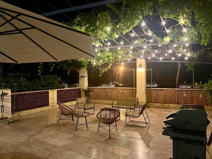 Gîte pour 8 personnes, avec terrasse ainsi que vue et vue sur le lac à Breil-sur-Roya - 4