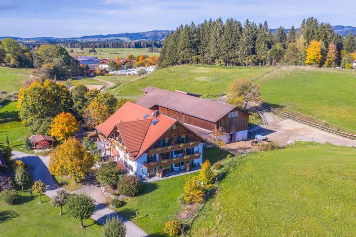 Hütte für 2 Personen, mit Terrasse und Garten in Füssen