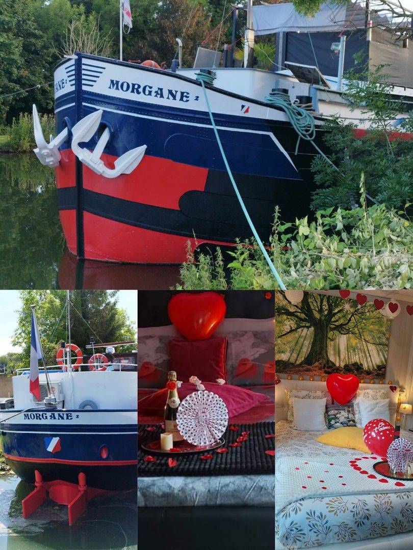 Chambre d'hôtes sur la péniche Morgane 2 - Péniche in Cambrai, Département Nord