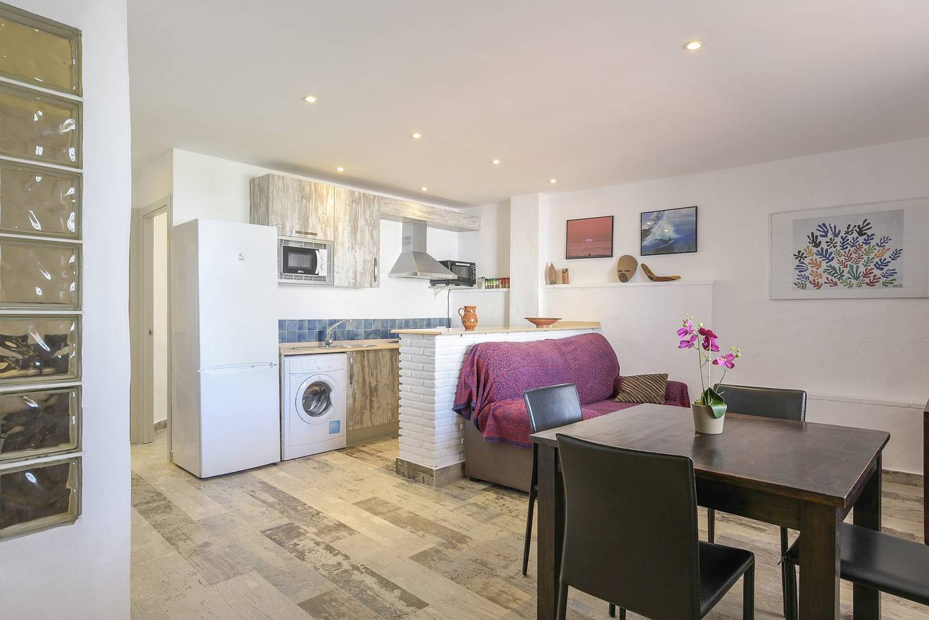 Ganze Wohnung, "Apartamento en la playa con Wifi" In Strandnähe mit Meerblick, Wlan & Terrasse in Playa de Los Lances, Tarifa