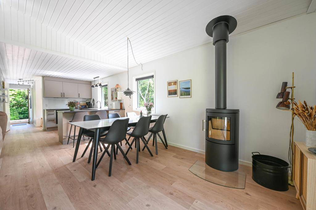 Wohnen am Fjord mit wunderschöner Holzterrasse in Nørhede Vest, Ulfborg