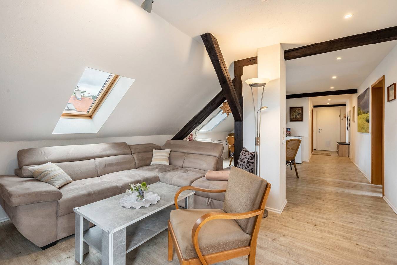 Ganze Wohnung, Ferienwohnung 'Zur Alten Säge' mit Wi-Fi und Klimaanlage in Loschwitz, Dresden