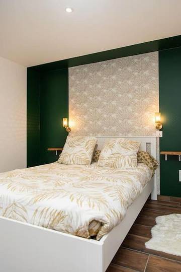 Gîte pour 3 personnes, avec terrasse ainsi que piscine et vue à Vernosc-lès-Annonay