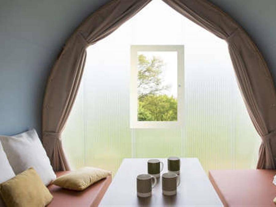 Camping Le Clos de Balleroy - Glampingtent 4 personen - Coco Sweet, (zonder sanitair) in Balleroy, Bayeux en omgeving