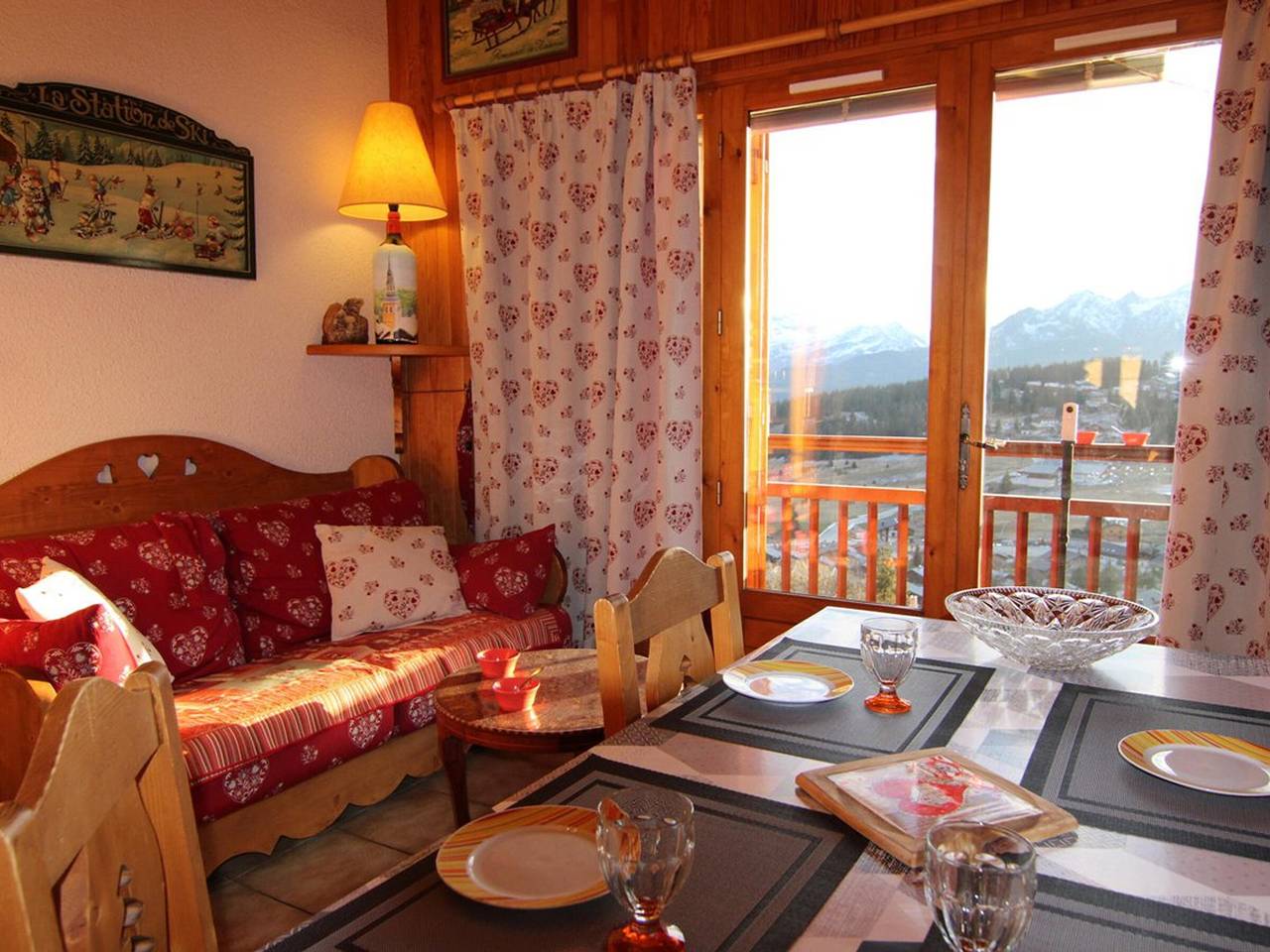 Appartement entier, Appartement 2 Pièces 6 Pers. aux Saisies - Confort 4 Diamants in Les Saisies, Région d'Albertville
