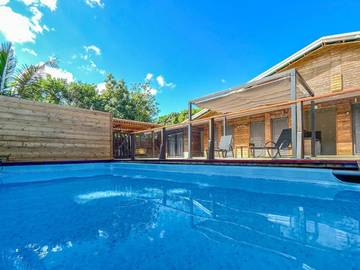 Maison d’hôte pour 2 personnes, avec piscine ainsi que jardin et terrasse dans Mo'orea
