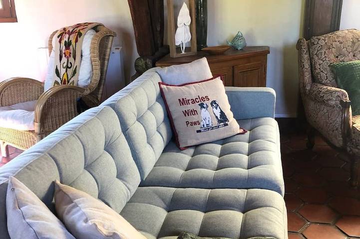 Location de vacances pour 7 personnes, avec jardin à Saint-Pierre-en-Val