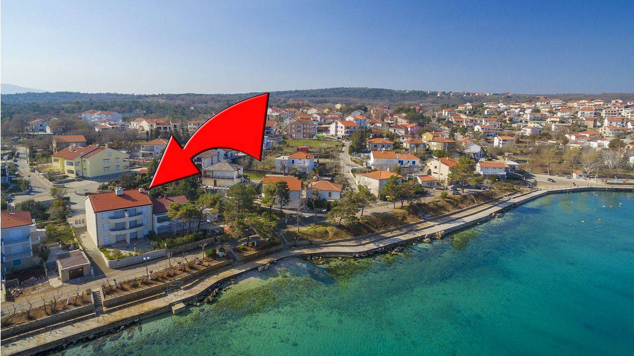 Apartamento vacacional entero, Ferienwohnung für 6 Personen (60 m²) in Šilo in Silo (Krk), Krk (isla)