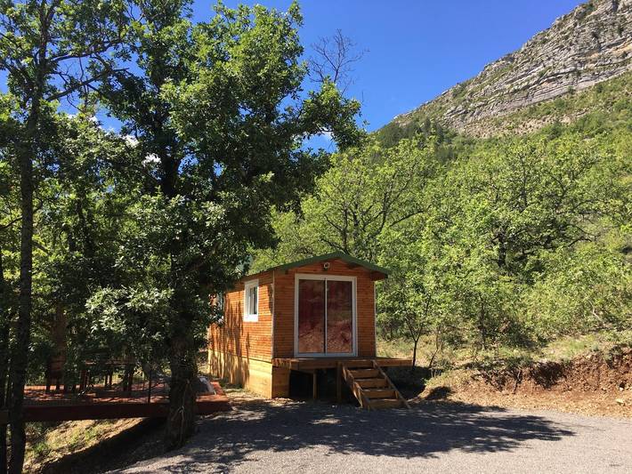 Gîte für 2 Personen, mit Terrasse und Ausblick in Rémuzat