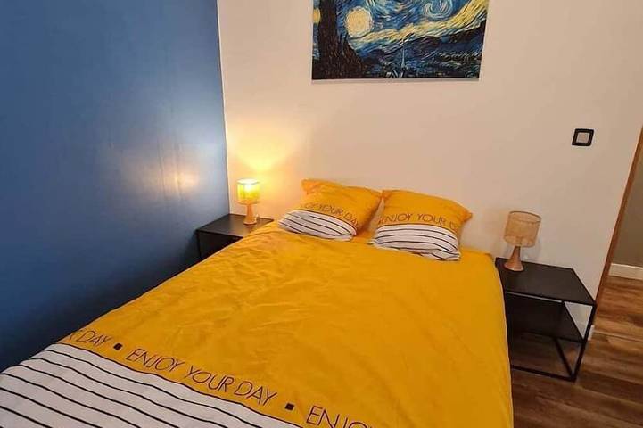Appartement entier, Le Saint Aubert, Grand T2, WiFi, centre ville in Arras, Région d'Arras
