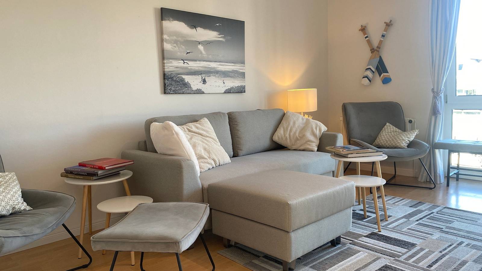 Ganze Wohnung, Ferienwohnung 'Simmerdeis Am Hafen' mit Balkon und Wi-Fi in Husum Hafen, Husum