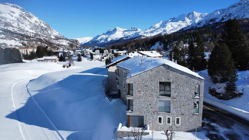Ferienwohnung für 4 Personen, mit Balkon und Garten, mit Haustier in Bregaglia - 3
