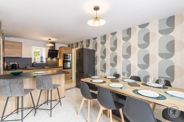 Gîte pour 7 personnes, avec jardin à Teurthéville-Bocage - 3