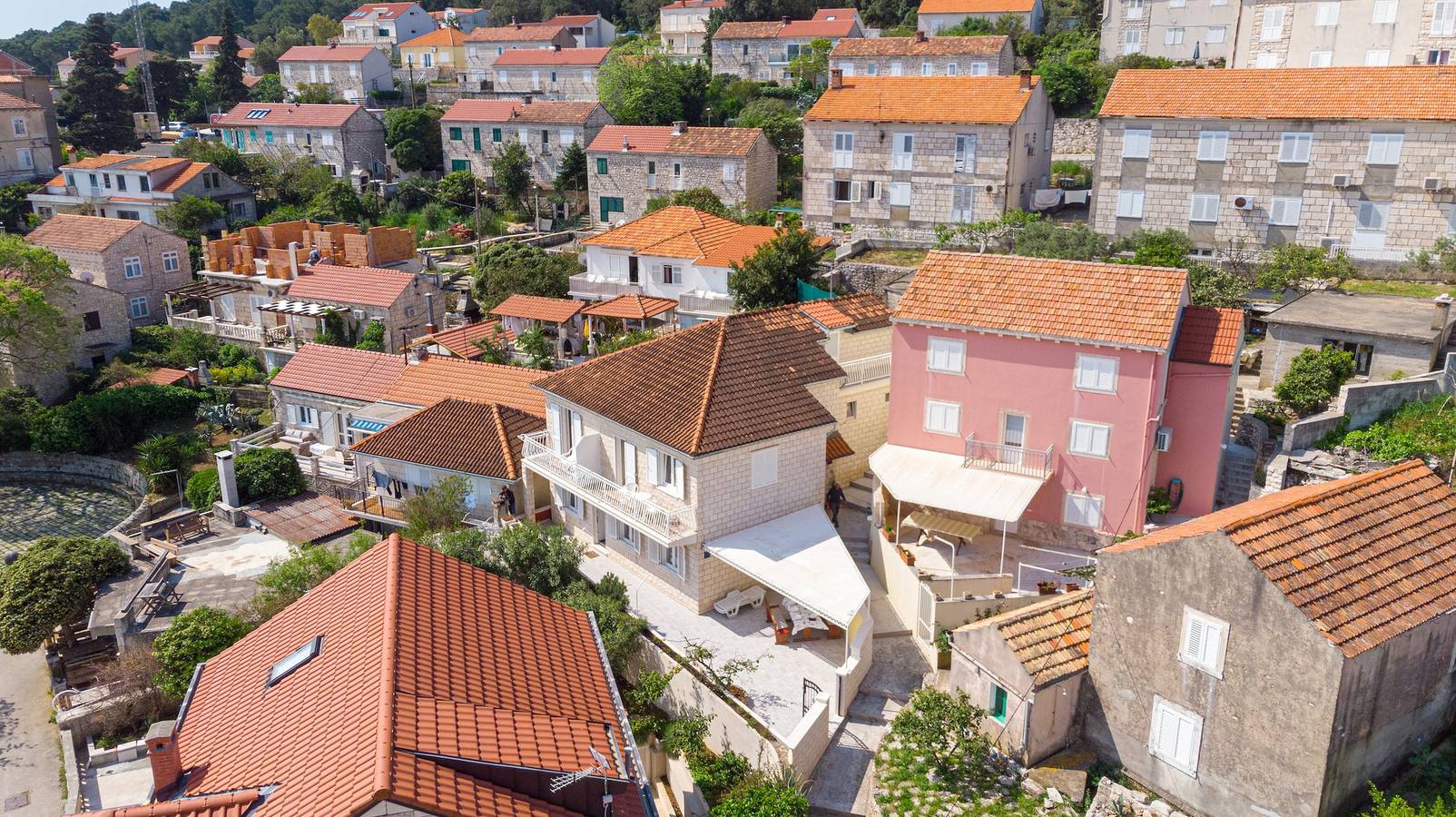 Entire apartment, Two bedroom apartment with terrace and sea view Korčula A-10051-a in Korčula (Dalmatia), Korcula