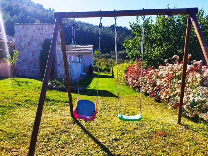 Maison de vacances pour 5 personnes, avec jardin