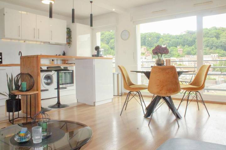 Appartement de vacances pour 4 personnes, avec Balcon et Terrasse