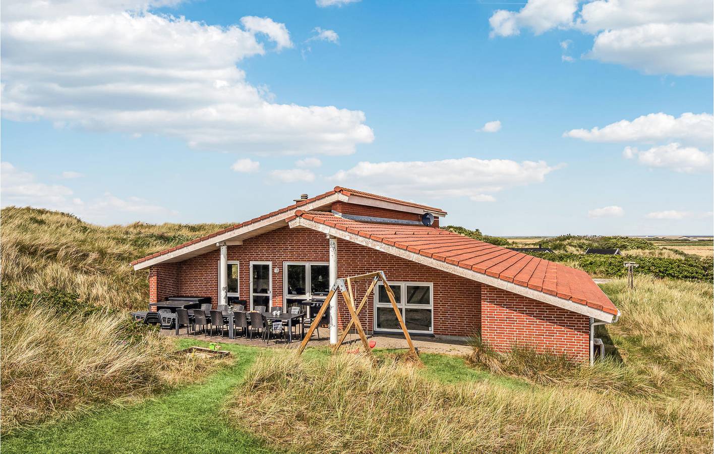 Ferienhaus für 12 Personen mit Pool in Årgab, Holmsland Klit