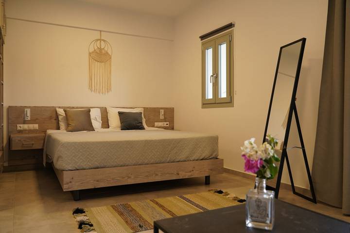 Appartement de vacances pour 3 personnes, avec vue sur l’océan ainsi que jardin et balcon