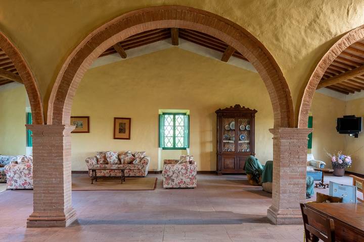 Villa 'Caio Alto' con Vista Montagna, Giardino Privato e Wi-Fi in Cetona, Chianti