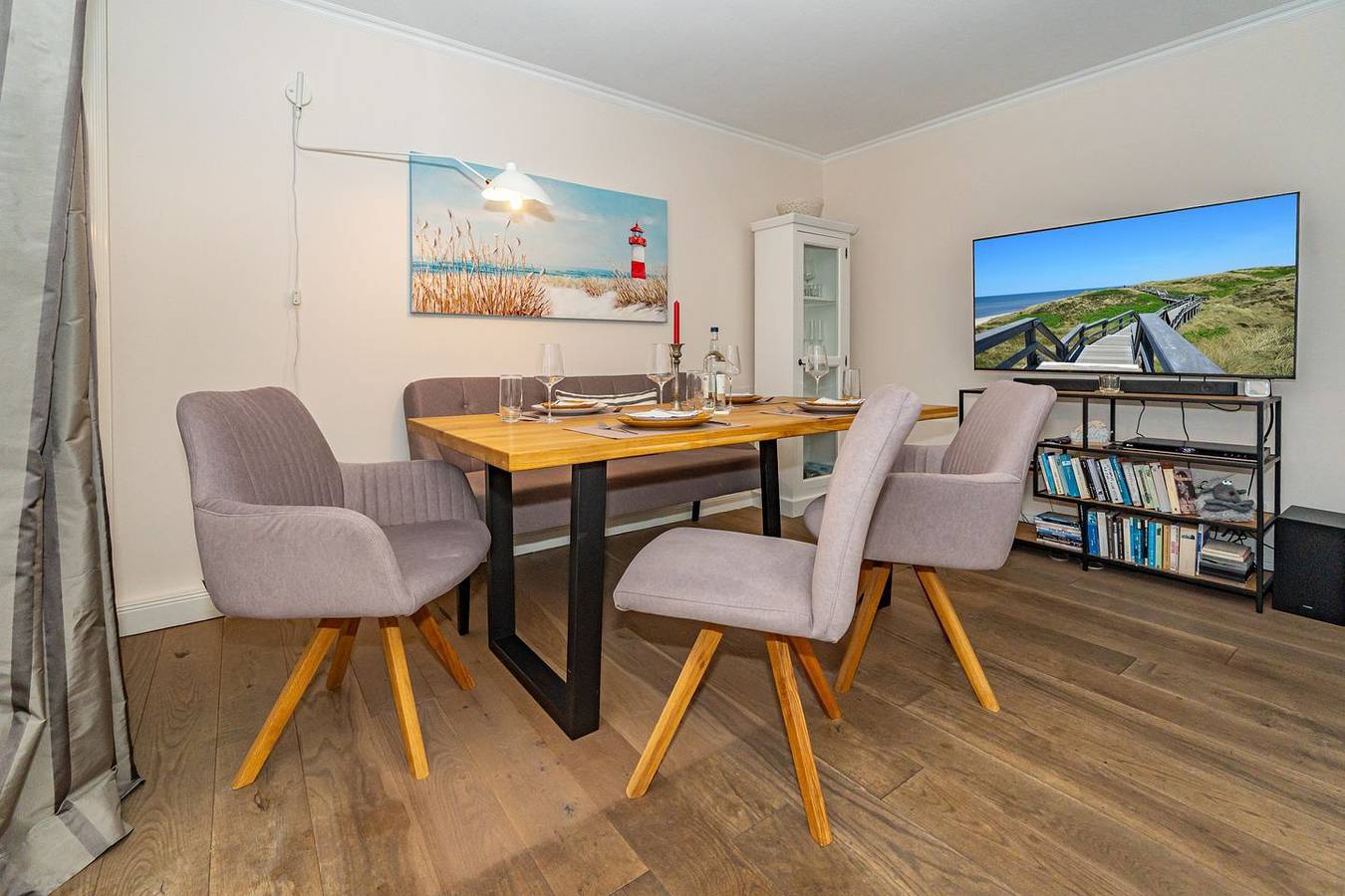 Ganze Wohnung, Ferienwohnung für bis zu 3 Personen mit Terrasse in Wenningstedt in Wenningstedt, Sylt