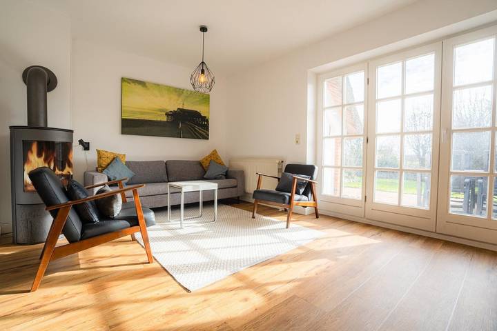 Chalet für 4 Personen, mit Terrasse und Garten in St. Peter-Ording