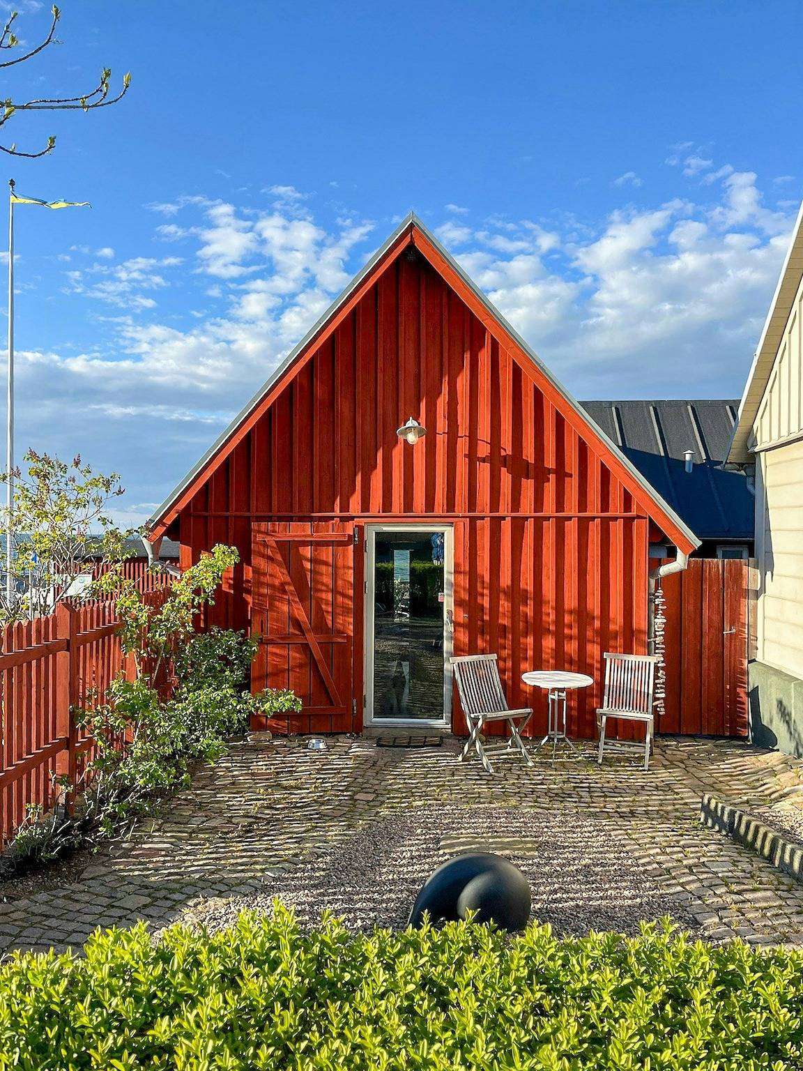 Wohnung in der Nähe des Meeres in einer historischen Kunsthalle auf Skäret in Höganäs, Skane