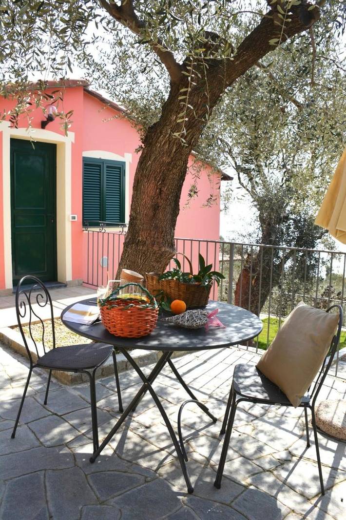 Ferienhaus für 4 Personen, mit Terrasse und Garten sowie Ausblick