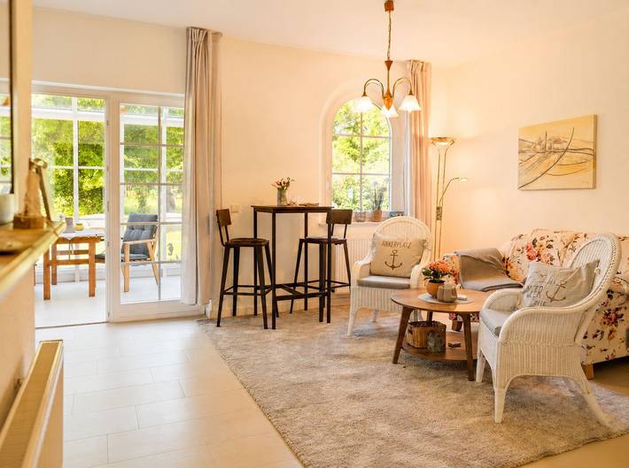 Ferienwohnung für 2 Personen, mit Garten
