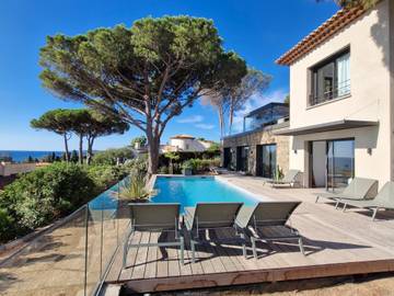 Villa für 18 Personen, mit Terrasse in Sainte-Maxime