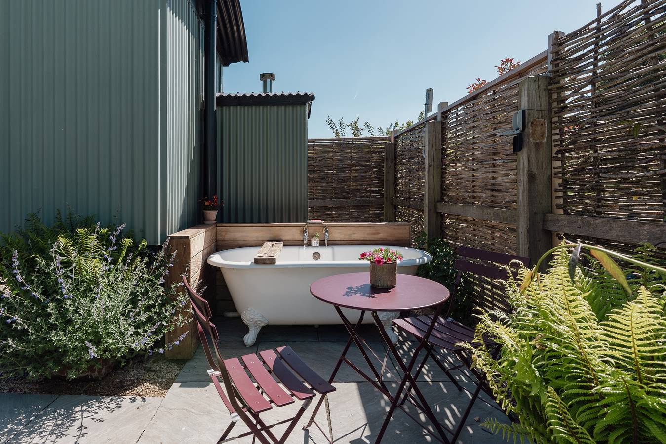 Hut voor 2 personen met tuin in Dorset