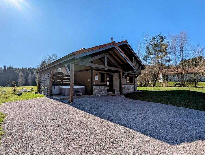 Chalet pour 10 personnes, avec jardin et jacuzzi ainsi que sauna et terrasse, animaux acceptés dans les Vosges - 4