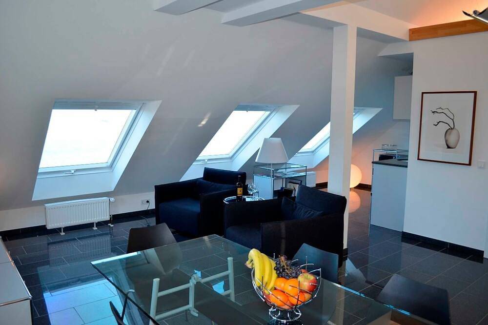 Ganze Wohnung, Nautilus-Suite, 3.Og, Studio/Loft Seeseite - Dünenblick Apartments in Helgoland