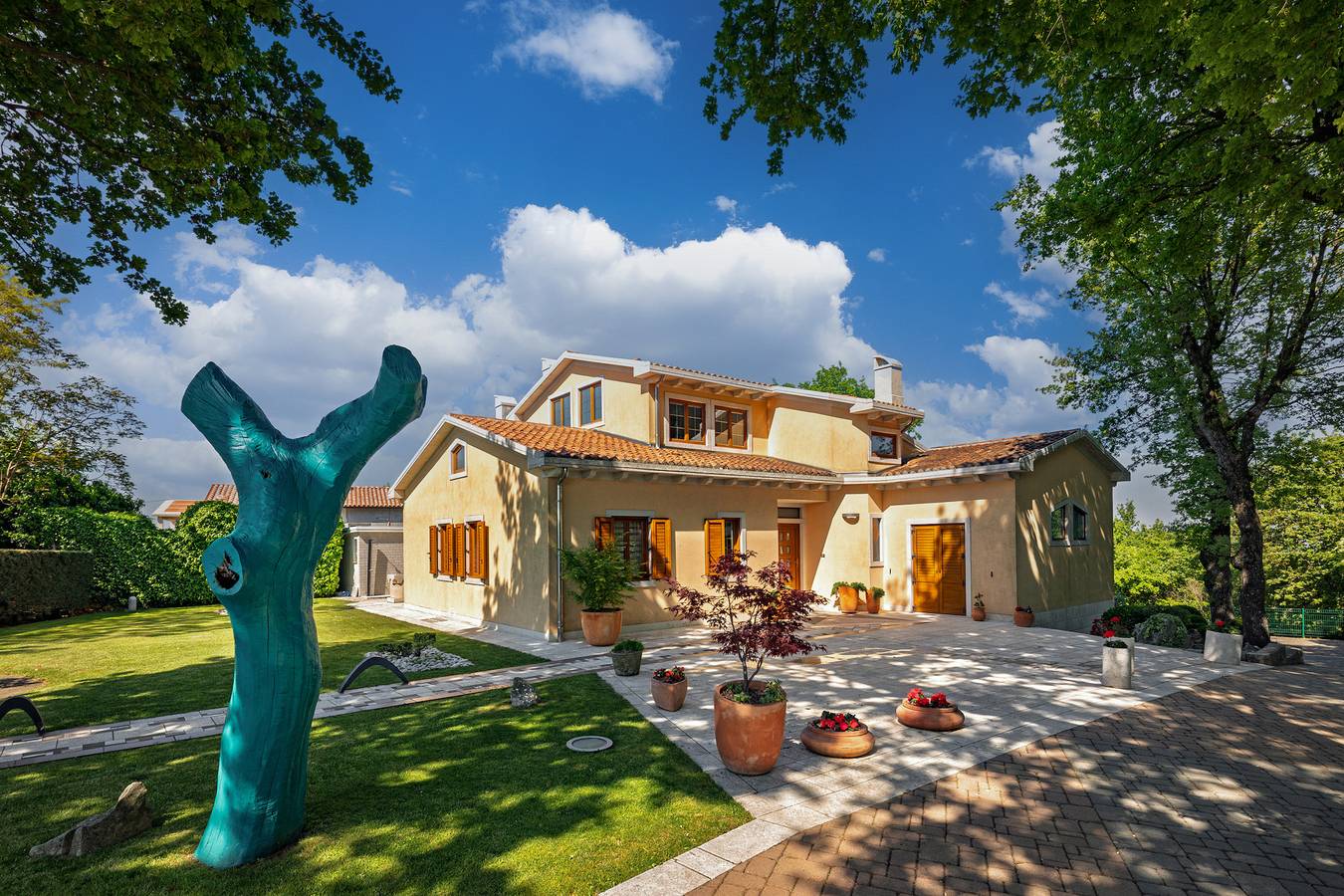 Villa Rosa Magica in Presika, Ostküste Istrien