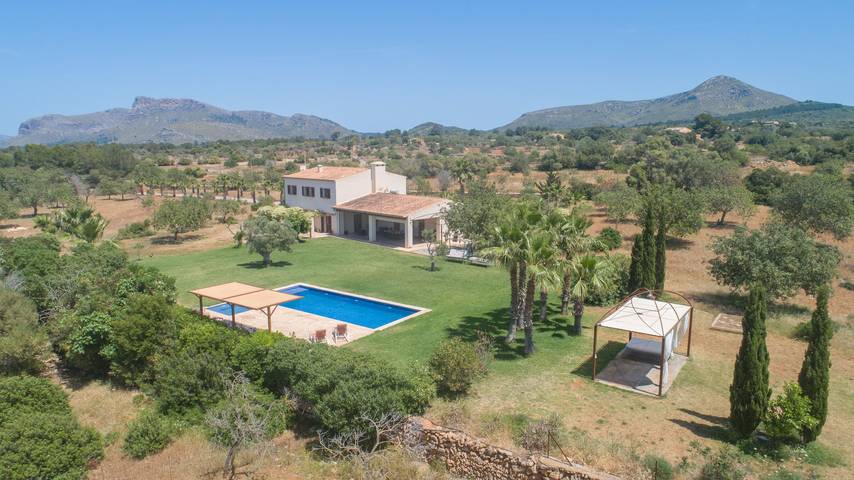 Finca mit Whirlpool für 12 Personen, mit Garten und Pool, kinderfreundlich auf Mallorca Inselmitte - 3