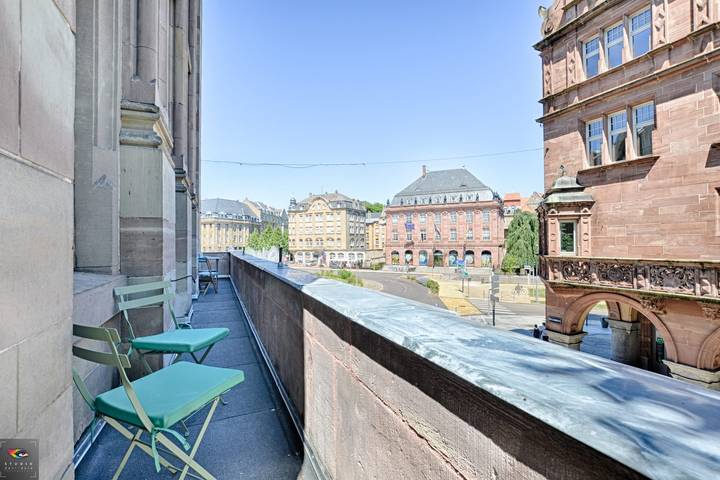 Ganze Wohnung, Citysuite spacieuse German chic Balkon Impérial 2 P in Metz, Metz Region