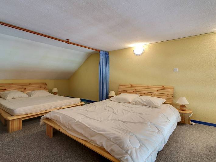 Ganzes Studio, Duplex für 8 in La Mongie, Balkon, Bergblick, nah zu Pisten in La Mongie, Bagnères-de-Bigorre