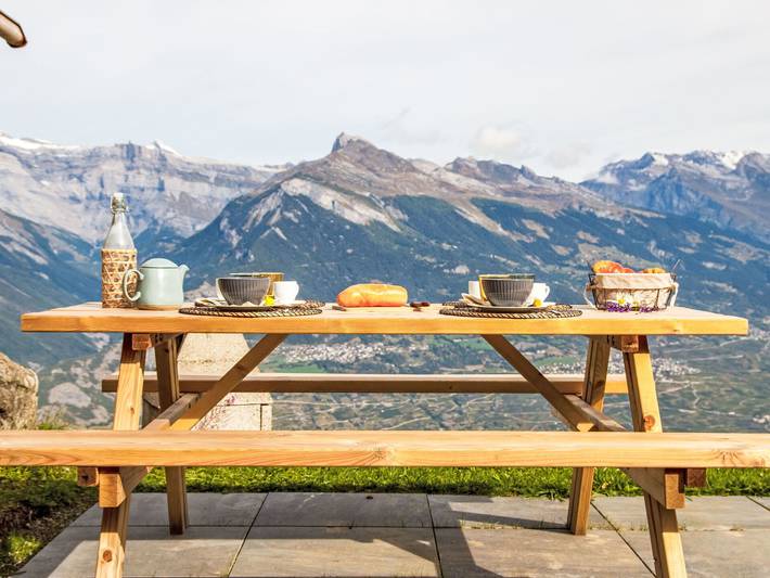Ferienhaus für 4 Personen, mit Garten im Wallis - 3