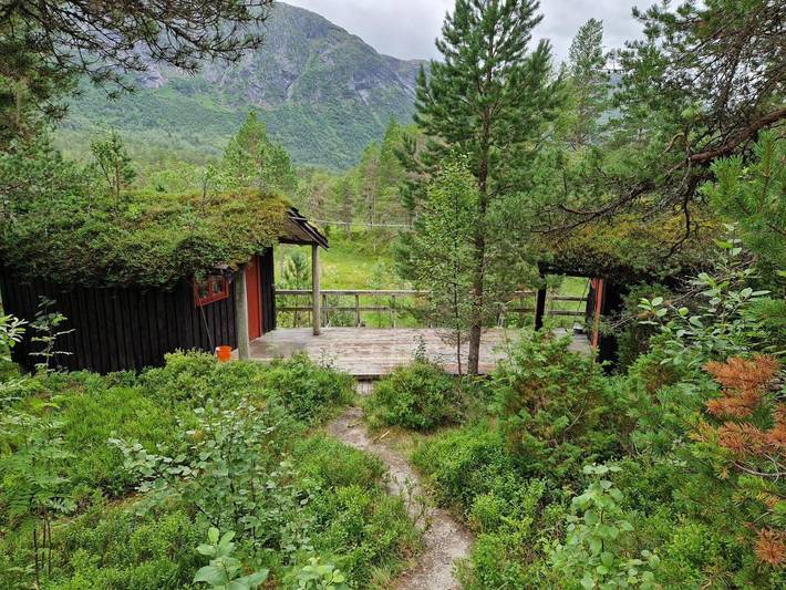 Lodge für 2 Personen, mit Ausblick und Terrasse sowie Seeblick, mit Haustier in Nördliches Fjordnorwegen - 3