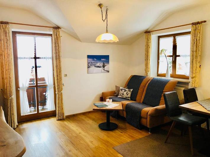 Ferienwohnung für 2 Personen, mit Ausblick und Garten sowie Balkon in Rieden - 3