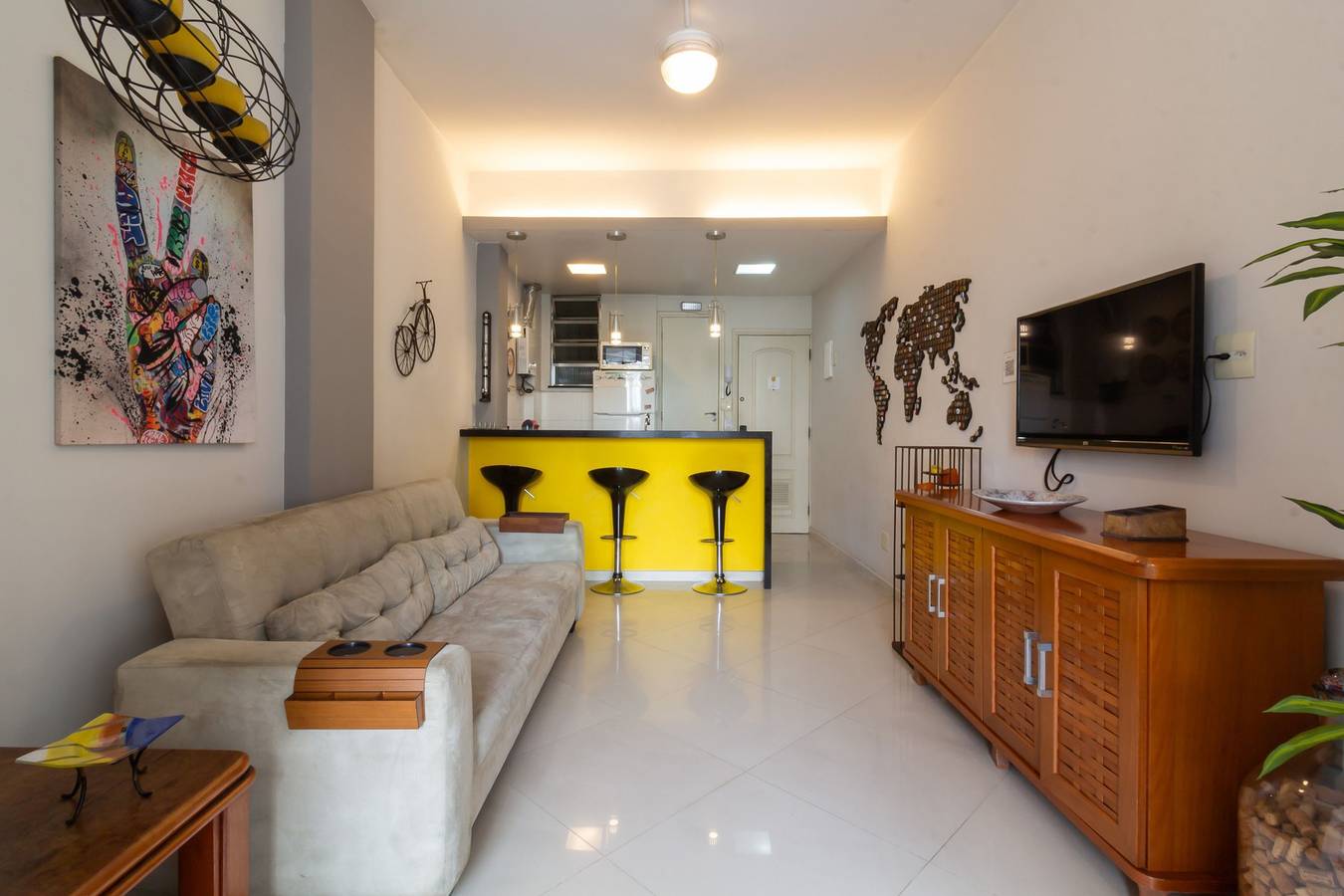 Entire apartment, 400 meters from Leme beach | Pi401 in Copacabana, Rio de Janeiro