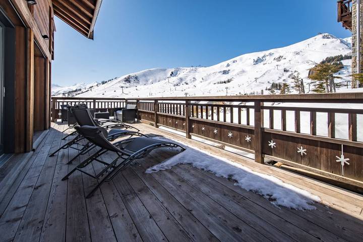 Chalet pour 15 personnes, avec piscine et terrasse à Fontcouverte-la-Toussuire - 4