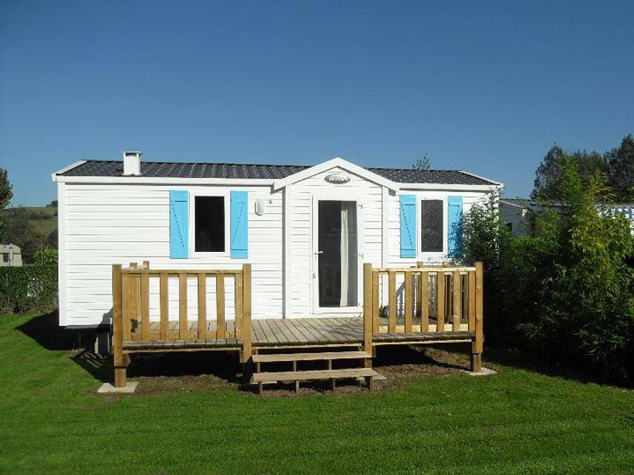 Camping Le Marqueval - Mobilhome 4 personas - Super Mercure 27.5m² - 2 habitaciones in Pourville-sur-Mer, Hautot-sur-Mer