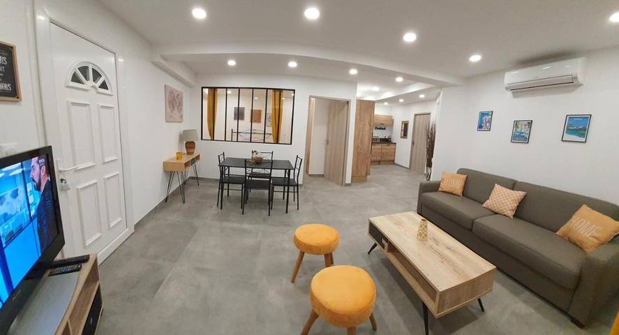Appartamento per 4 persone, con Terrazza e Giardino nonché Panorama a Viggianello (Francia)