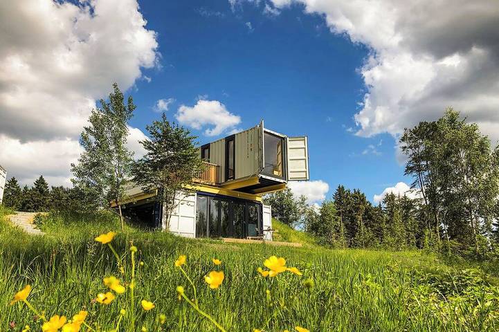 Ferienhaus für 3 Personen, mit Balkon und Terrasse in Schöneck (Sachsen)