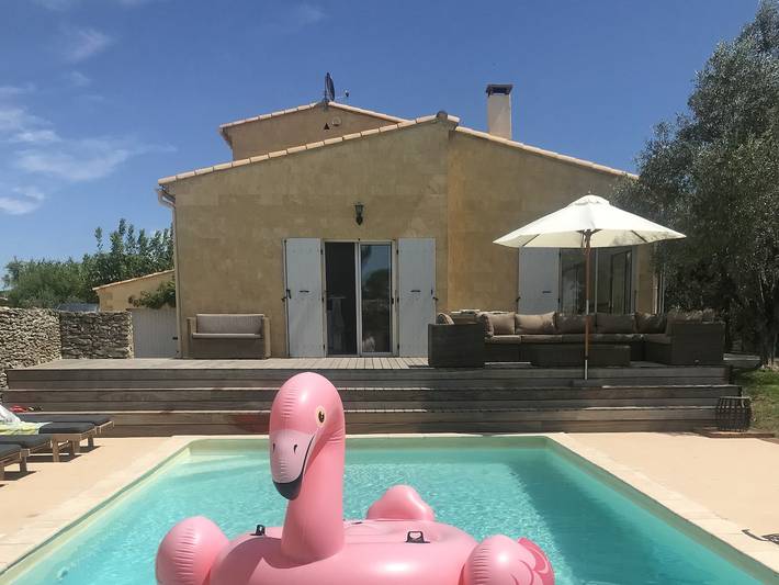 Location de vacances pour 6 personnes, avec piscine et terrasse, animaux acceptés à Saint-Quentin-la-Poterie - 2