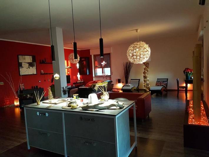 Ferienwohnung für 6 Personen, mit Ausblick und Balkon sowie Sauna, kinderfreundlich